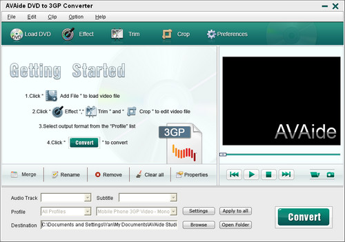 DVD to 3GP Converter