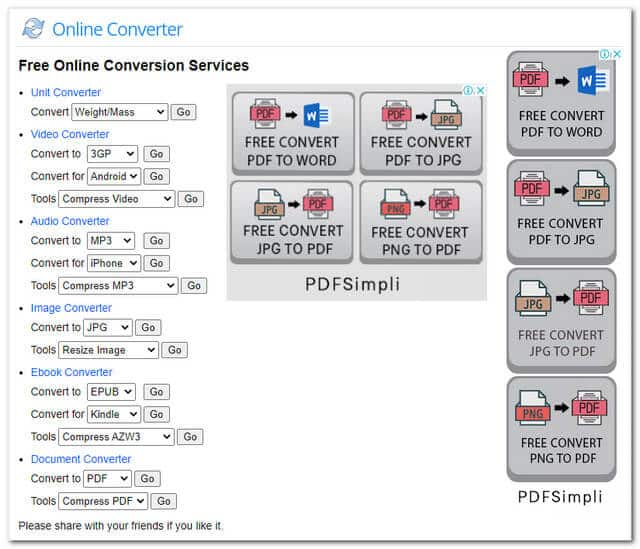 Αρχείο FLV 3GP OnlineConverter