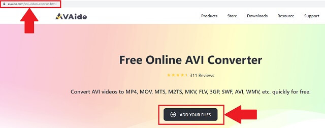 FLV AVI AVAide Procházet