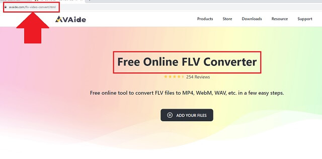 MKV FLV AVAide Open Web