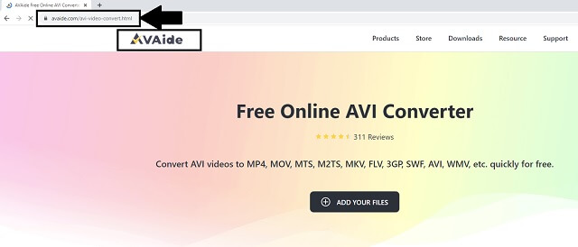 MPEG AVI AVAide Enter