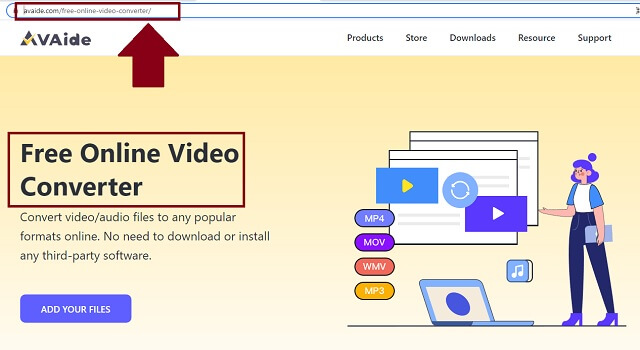 Prohlížeč WebM AVI AVAide Access