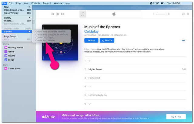 Tệp iTunes AVI M4A