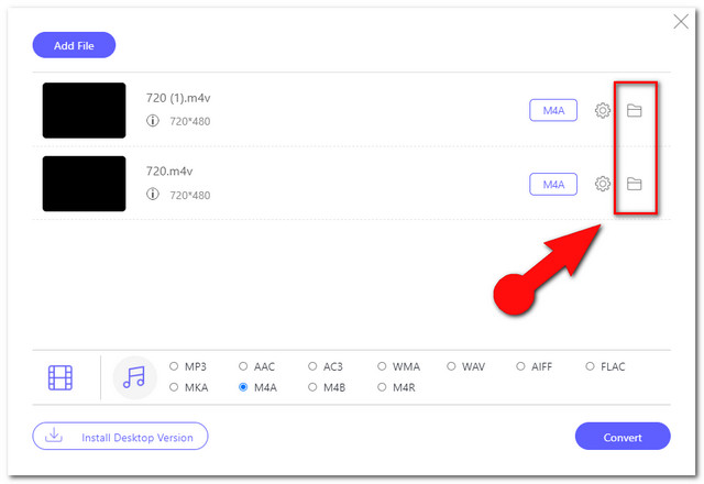 M4V M4A Online Converted File