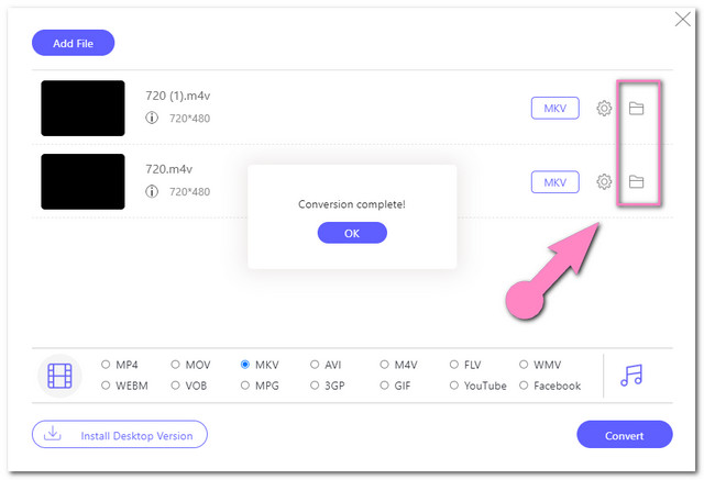 M4V MKV Online Converted File