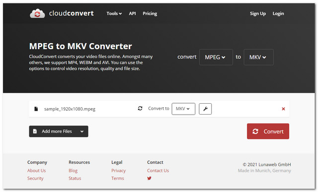 MPEG MKV 클라우드 파일