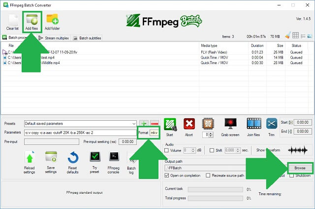 WebM FFmpeg Add Convert