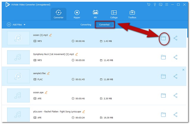 Fichier converti en MP3 AC3