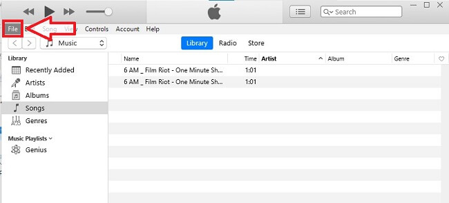 ملف AIFF WAV iTunes