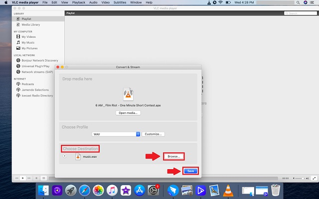 APE WAV VLC Lagre fil