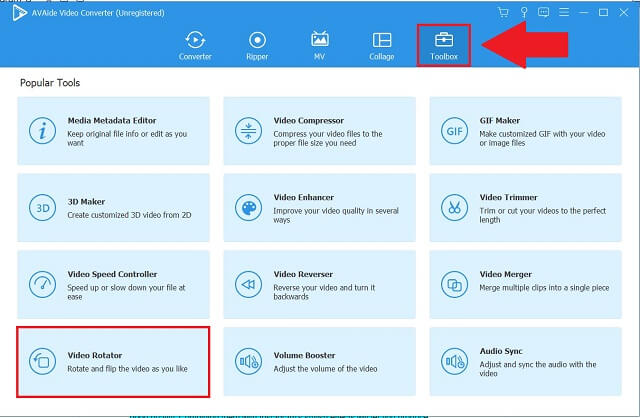 Pemutar Video Kotak Alat AVAide