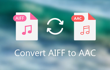 AIFFをAACに変換する