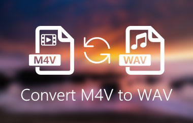 Convertiți M4V în WAV