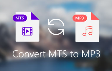 MTS M2TS를 MP3로 변환