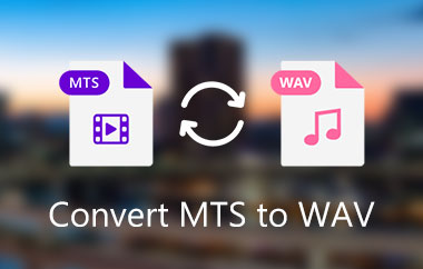 Convertir MTS en WAV
