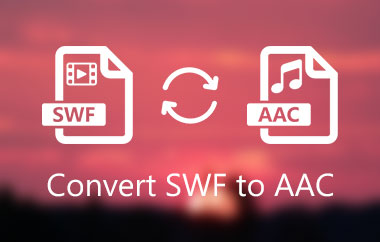 SWF को AAC में बदलें