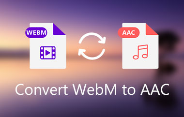 Convertiți WebM în AAC