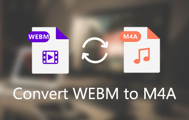 Converti WebM in M4A