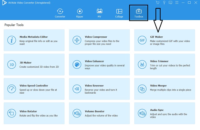 GIF Resizer Navigate