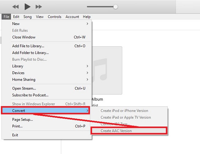 iTunes WAV naar AAC nu converteren