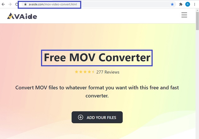 MOV WAV Aide Web