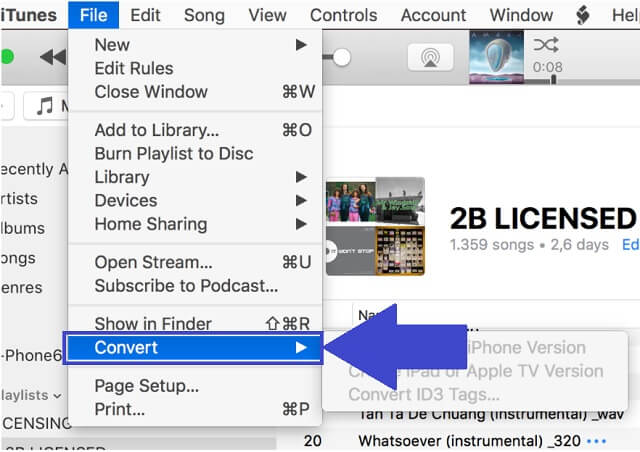 MP4 WAV iTunes Convert