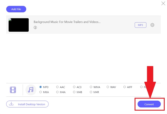 MTS MP3AVAide開始