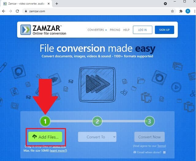 MTS MP3 Zamzar Convert