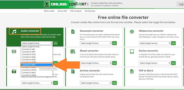 SWF MOV Onlineconvert แปลง