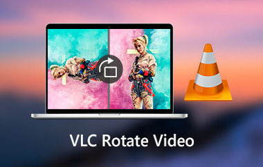 VLC rotera video