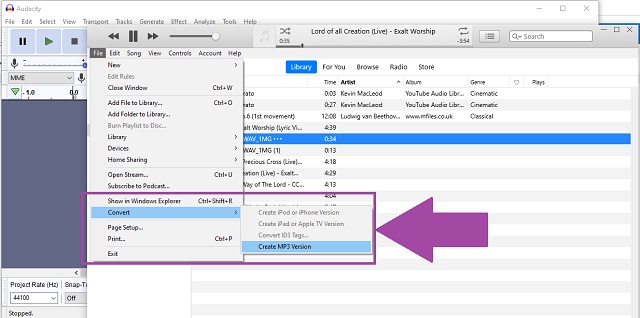 WMA MP3 iTunes Convert