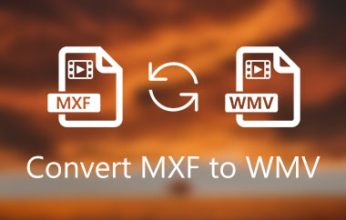 Convertir MXF en WMV