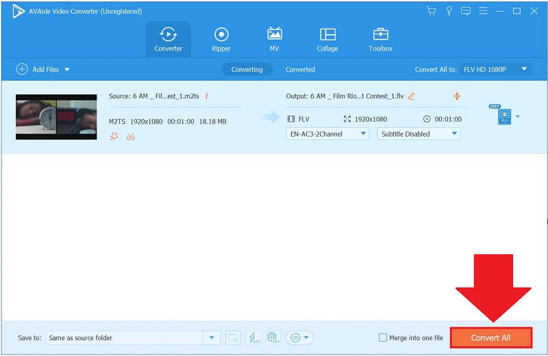 M2TS To FLV Convert Now