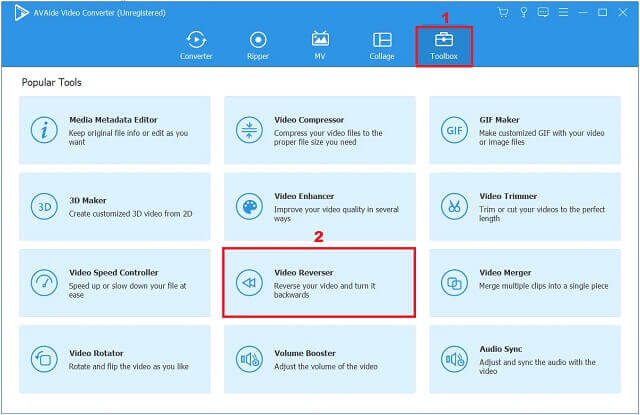 Inverser le chargement de la vidéo