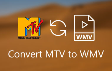 MTV를 WMV로 변환