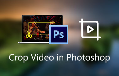 Beskär video i Photoshop