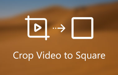 Beskär video till kvadrat