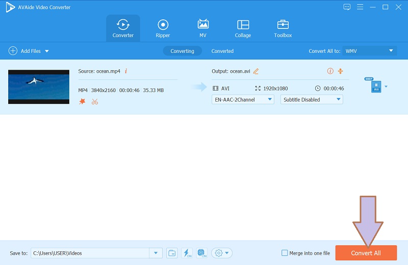 FFmpeg Crop Video AVAide Convert