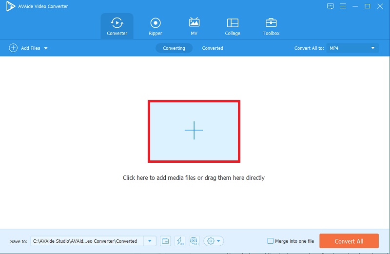 AVAide Video Converter ניווט