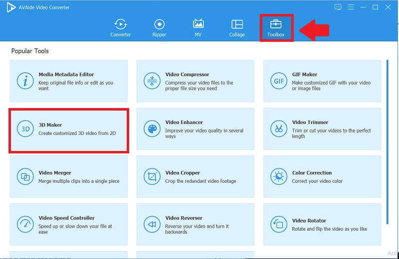 Caja de herramientas de conversión de video AVAide