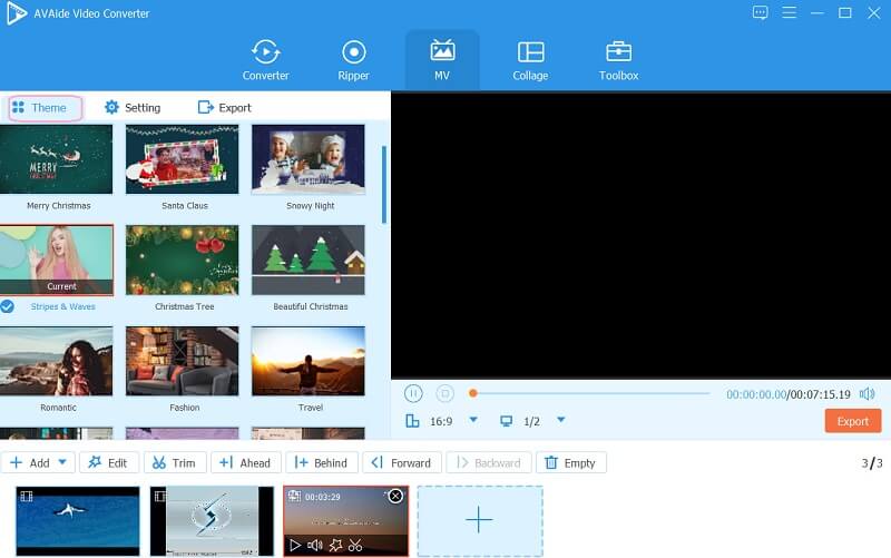 Best Movie Maker AVAide Theme