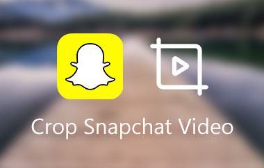 Snapchat 비디오 샘플 자르기