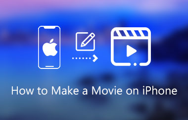 Film maken op iPhone iMovie Three