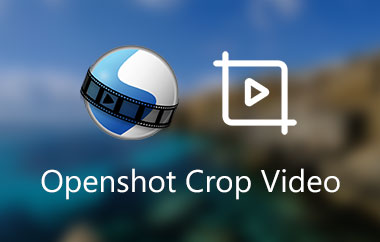 OpenShot 자르기 비디오