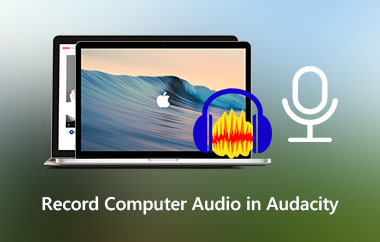 Audacity registra l'audio del computer