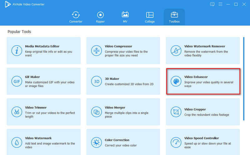 Haga clic en Video Enhancer