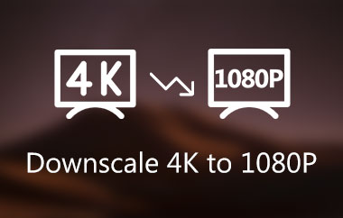 Reduza a escala de 4K para 1080p HD