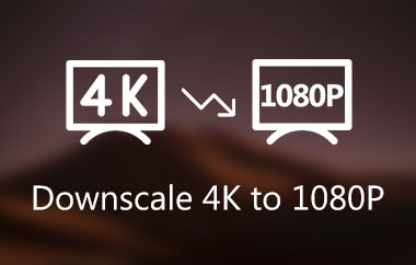 Downscalen van 4K naar 1080p HD