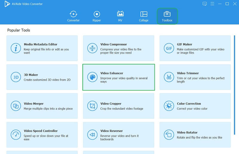 Fiks Blur Video AVAide Tool