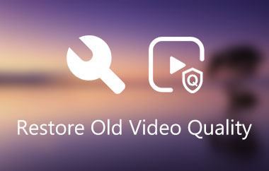 Hur man återställer gammal videokvalitet